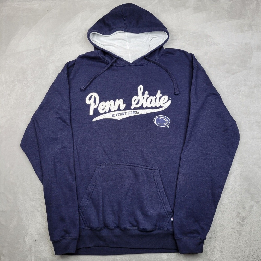 Penn State Hoodie Men Large School Team College PSU Pullover Sweater Sweatshirt